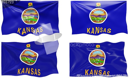 Image of Flag of Kansas