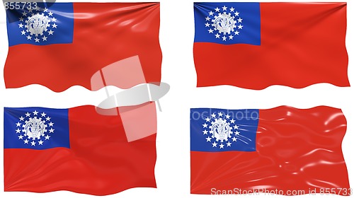 Image of Flag of Myanmar
