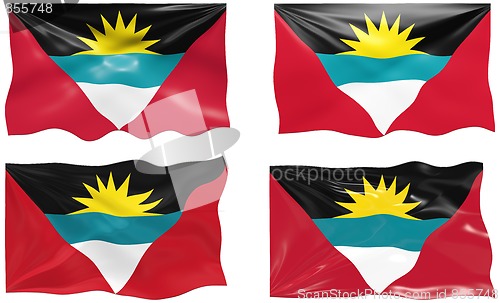 Image of Flag of antigua barbuda