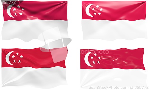 Image of Flag of Singapore