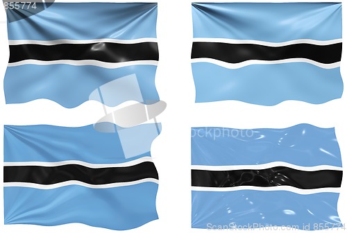 Image of Flag of Botswana
