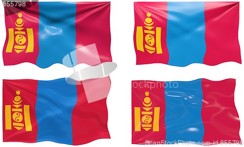 Image of Flag of Mongolia