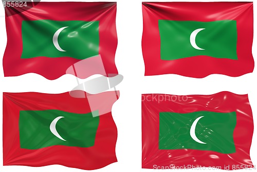 Image of Flag of Maldives