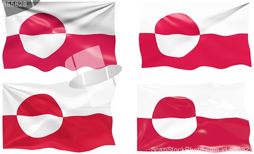 Image of Flag of Greenland