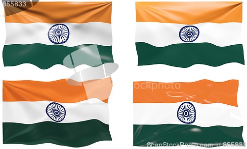 Image of Great Image of the Flag of India
