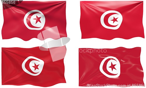 Image of Flag of Tunisia