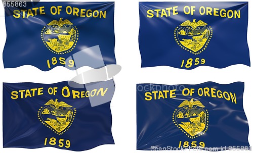 Image of Flag of Oregon