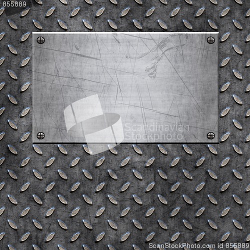 Image of old metal background texture