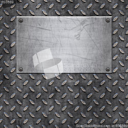 Image of old metal background texture