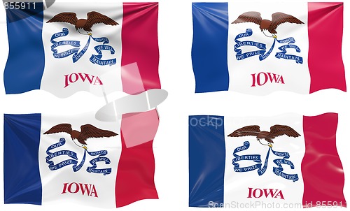 Image of Flag of Iowa