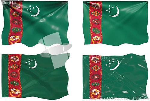 Image of Flag of Turkmenistan
