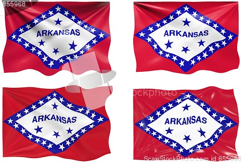 Image of Flag of Arkansas