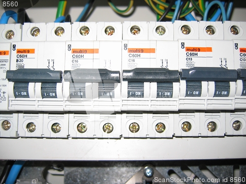 Image of Inside a fusebox