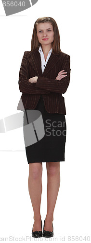 Image of Young businesswoman