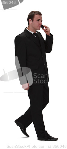 Image of Businessman on the phone