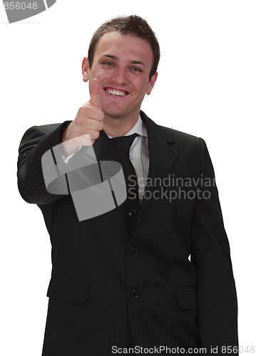 Image of Happy businessman