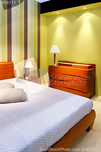 Image of Green bedroom