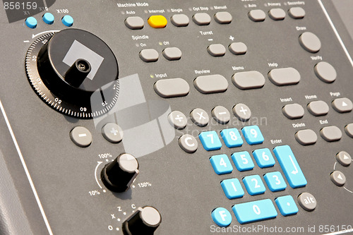 Image of Control panel 2