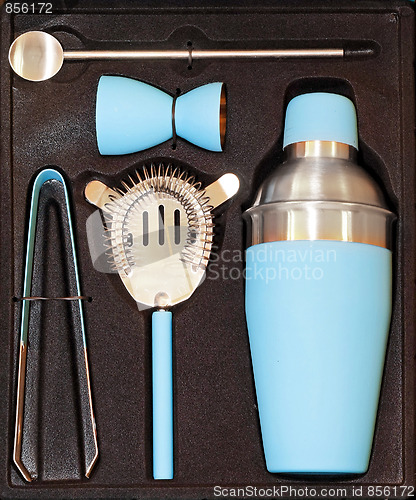 Image of Shaker set blue