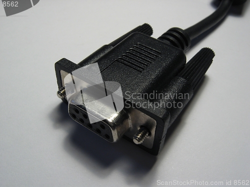 Image of A computer plug