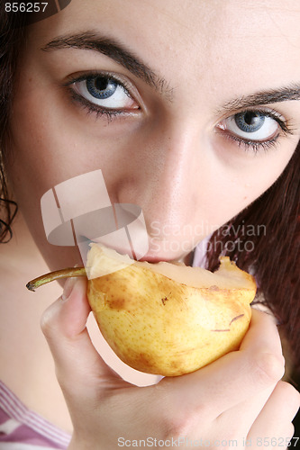 Image of Hungry woman