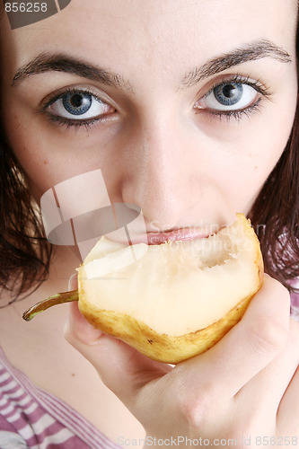 Image of Hungry woman