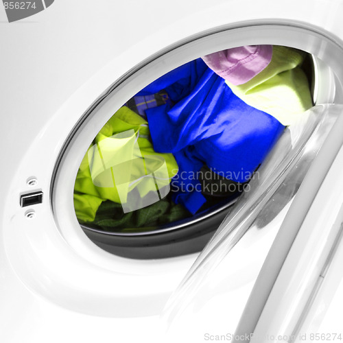 Image of Clothes in laundry