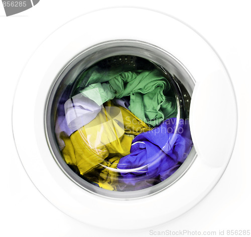 Image of Clothes in laundry