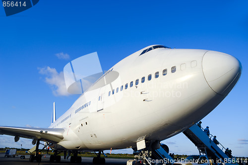 Image of Plane in airport