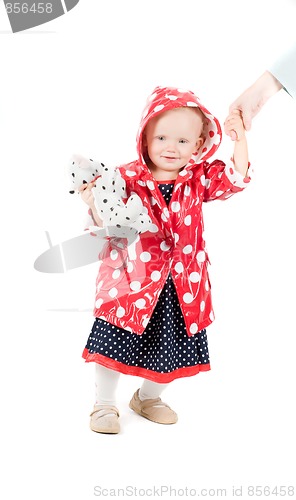 Image of Little girl in studio