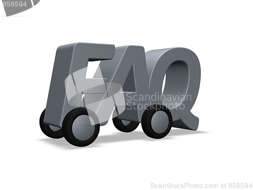 Image of faq on wheels