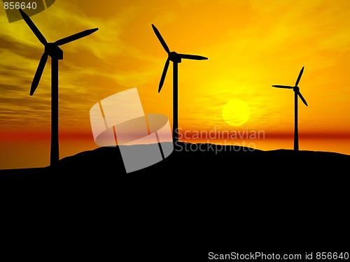 Image of Wind turbines