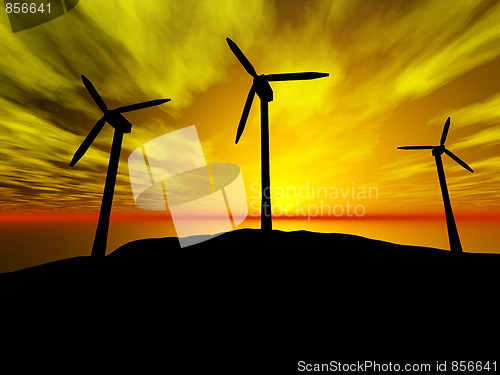 Image of Wind turbines