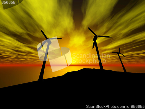 Image of Wind turbines