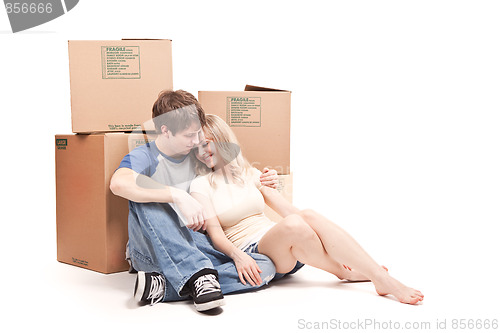 Image of Moving couple