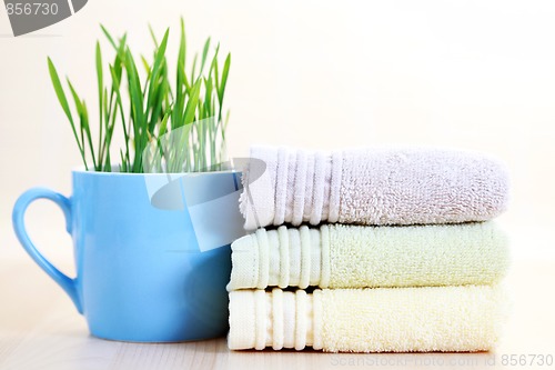 Image of stack of towels