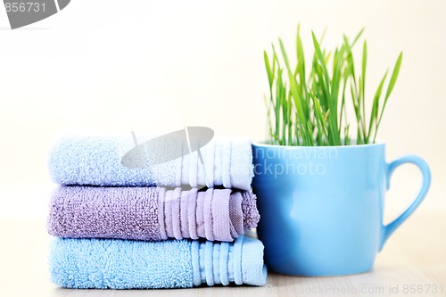 Image of stack of towels
