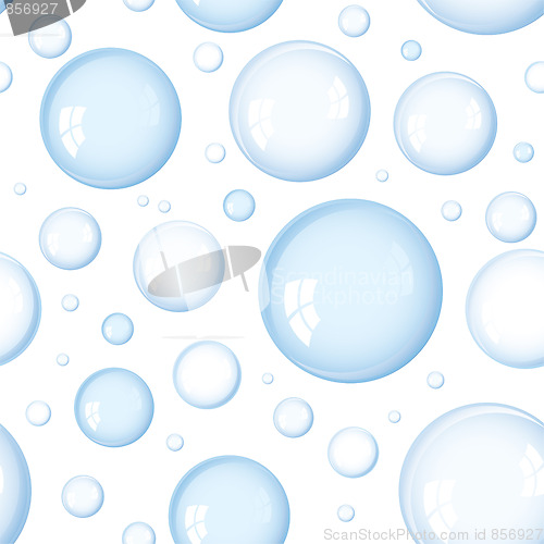 Image of water bubble background variation