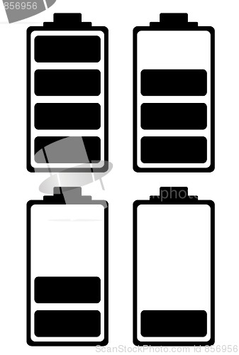 Image of battery charge simple icon