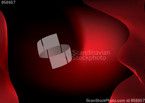 Image of virtual wave space rainbow