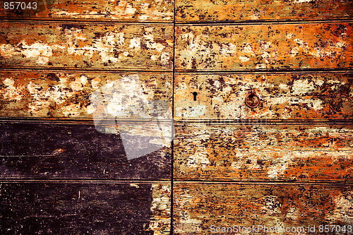 Image of Beautiful old gate Italy