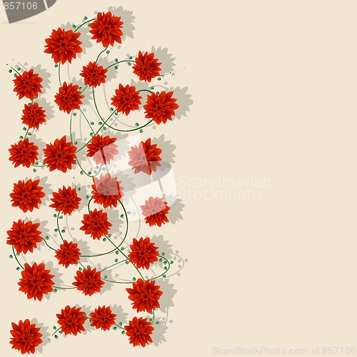 Image of Creative floral border