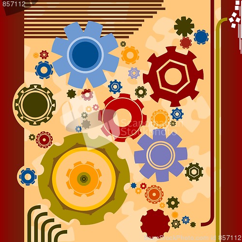 Image of Background with gears