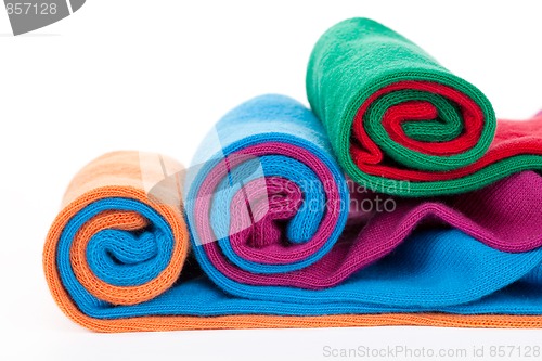 Image of Three color socks rolls