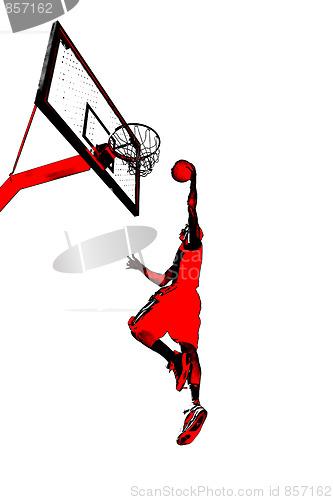 Image of Basketball Slam Dunk