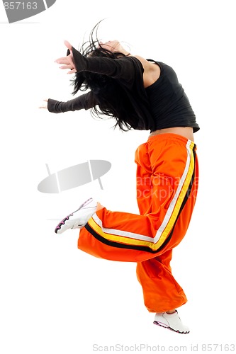 Image of freedom joy in motion