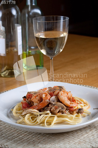 Image of Shrimp Scampi with Linguine