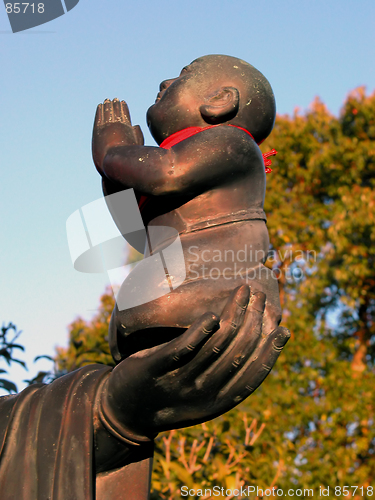 Image of Buddha Statue-detail