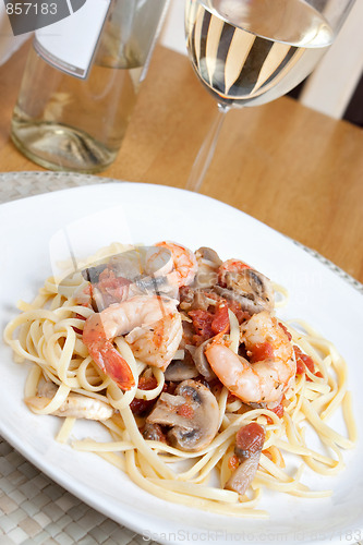 Image of Shrimp Scampi with Linguine