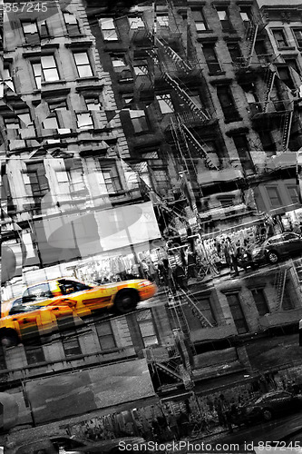 Image of Abstract NYC Taxi